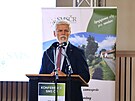 Prezident Petr Pavel na konferenci ve Valtic�ch. (10. ��jna 2024)