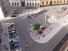 Vizualizace z rozpracovan� studie olomouck�ho n�m�st� Republiky, kter� pro�la...