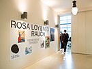 Svou vstavou provedli nmet umlci Rosa Loy a Neo Rauch 10. jna 2024 bhem...