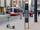 Prask integrovan doprava umstila v Jindisk ulici prvn obelisk novho...