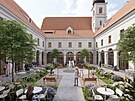 Vizualizace zrevitalizovanho bvalho kltera sester vorilek v centru Brna a...