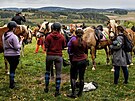 Ji 13. ronk Hubertovy jzdy se v sobotu uskuten v Kuklku na rsku.
