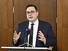 Brífink ministra zahraniních vcí Jana Lipavského ped odletem na pracovní...