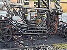 Ve Zru�i-Senci u Plzn� kompletn� sho�elo elektrick� voz�tko. P���inou vzniku...