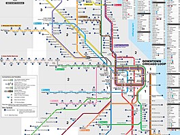 Konen metro, kde nebudete trpt klaustrofobií! Metro v Chicagu je toti...