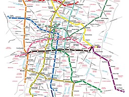 Nememe se zbavit dojmu, e plán metra Mexico City je ve skutenosti mapou k...