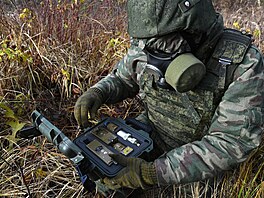 Cvi�ení ruských sil radia�ní, chemické a biologické obrany (10. listopadu 2023)