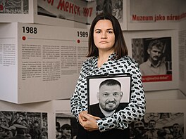 Vdkyn bloruské opozice Svjatlana Cichanouská (13. íjna 2024)