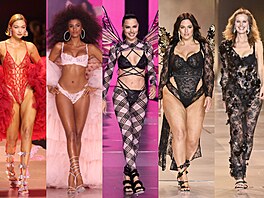 Modelky na p�ehlídce Victoria�s Secret v New Yorku (15. �íjna 2024)