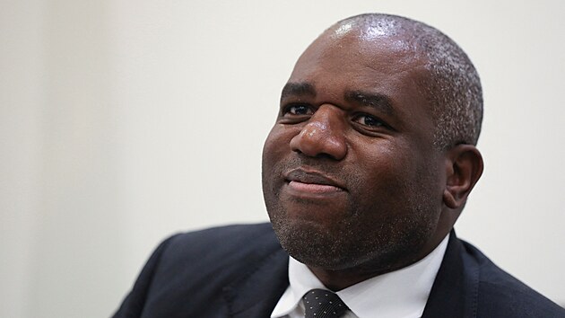 Britsk� ministr zahrani�� David Lammy (9. ��jna 2024)
