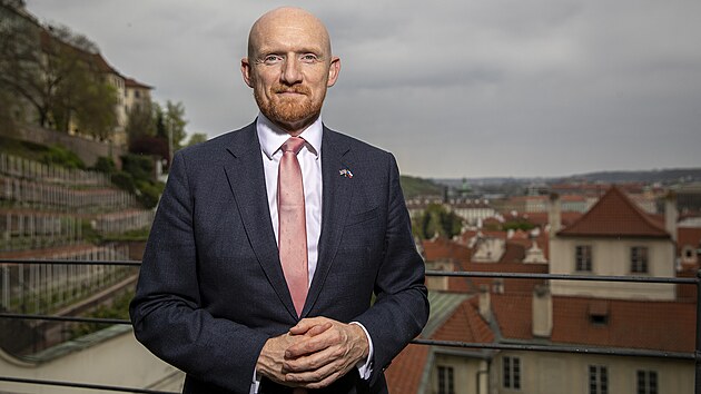 Britsk velvyslanec Matt Field.