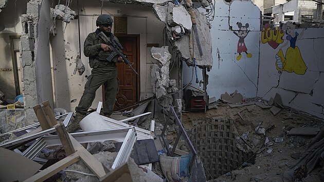 Izraelsk vojk na jihu Psma Gazy (13. z 2024)