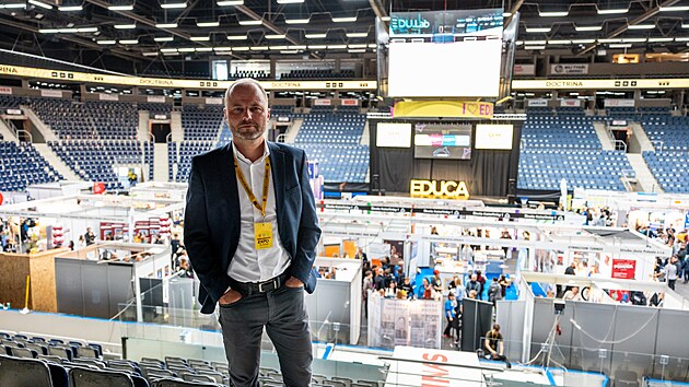 Luká� P�inda �editel veletrhu EDUCA WEEK a jednatel spole�nosti SFM Liberec...