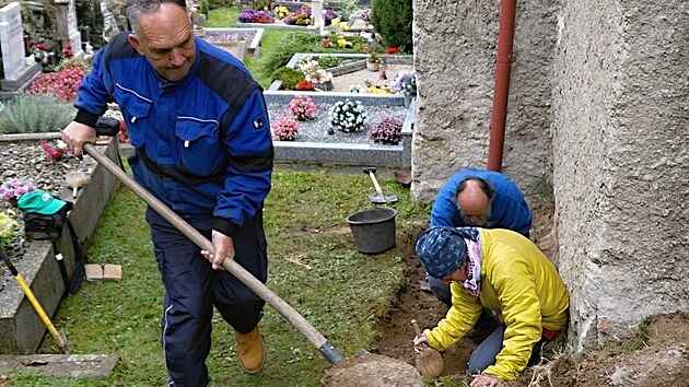 Archeologick� pr�zkum kostela v Doln�m �ep� na ���rsku