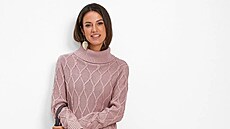 Svetr s copánkovým vzorem, cena 829 K�