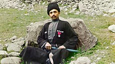 Dagestánský muslim v tradiním odvu (1904)