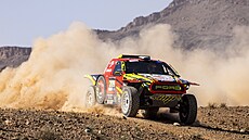 Martin Prokop na trati Marocké rallye.