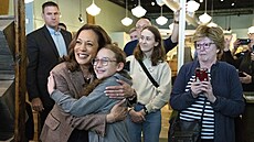 Kamala Harrisová bhem kampan v Pittsburghu (7. záí 2024)