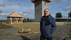 Nová rozhledna na kopci Tu�ín na P�erovsku byla navr�ená ve spolupráci s...