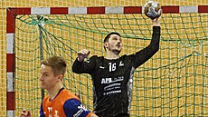 Momentka z extraligového utkání Talent tým Plze�ského kraje - Malom��ice