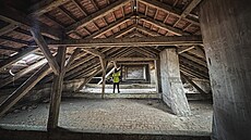 Vnitní prostory budovy na Hanáckém námstí v Kromíi se promní tak, aby zde...