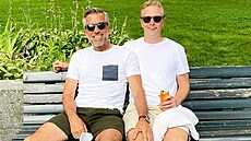 Janne Puhakka (vpravo) a jeho norský p�ítel Ralf Nordmo spolu tvo�ili pár i...