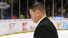 Zklamaný litvínovský kou� Karel Mlejnek po porá�ce od Sparty