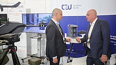 Miliardá� a majitel Czechoslovak Group Michal Strnad (napravo)