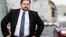 Petr Wolf v dobách, kdy p�sobil jako poslanec za �SSD.