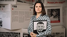 Vdkyn bloruské opozice Svjatlana Cichanouská (13. íjna 2024)