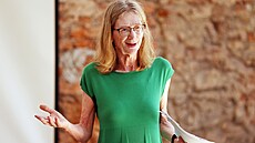 Audrey Knothová se p�ijela podívat i do Pacova. O p�íb�hu svých p�edk�...