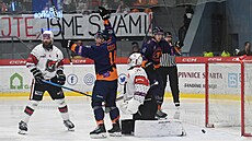 Litom��ice, 16.10. 2024, Litom��ice - Chomutov, 1. hokejová liga. Chomutov...