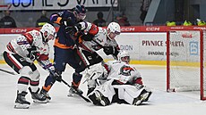 Litom��ice, 16.10. 2024, Litom��ice - Chomutov, 1. hokejová liga. Dramatická...