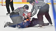 Litom��ice, 16.10. 2024, Litom��ice - Chomutov, 1. hokejová liga. Bitka Piráta...