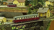 Pavla Hozu baví elezniní modeláství v podstat celý ivot. Jeho modely je...