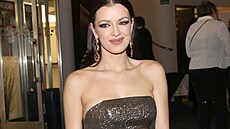 Jitka Boho na premié�e muzikálu Troja (Praha, 1. února 2024)