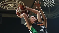 Elissa Cunaneová ze �abin Brno v zápase s Cukurovou Mersin