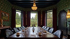 Zasedací místnost v hotelu Cromlix (17. íjna 2024)