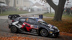 Legendární Sébastien Ogier projí�dí �umavskými silnicemi v rámci St�edoevropské...