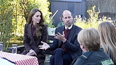 Princ William a princezna Kate na návštěvě Southport Community Centre na...