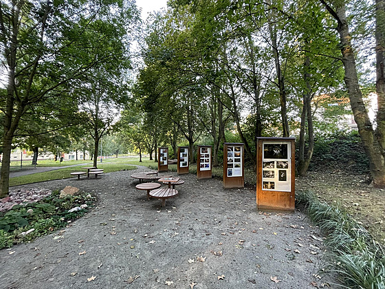 Boskovický park te� zdobí venkovní galerie a místo k setkávání. O jeho podob�...