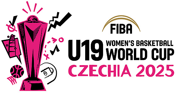 Logo sv�tového �ampionátu basketbalistek do 19 let v roce 2025