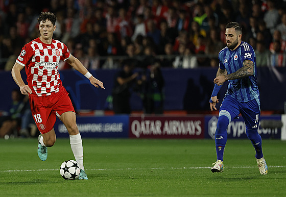 Ladislav Krejčí v dresu Girony, archivní snímek