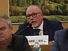 Krajsk nmstek pro zdravotnictv Martin Gebauer (ANO) ve sv funkci...