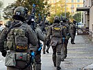 Policie ve kole cviila zsah pi teroristickm toku