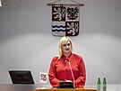 Hejtmankou Stedoeskho kraje je opt Petra Peckov. (29. jna 2024)