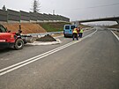 Stavba sti jihovchodnho obchvatu Jihlavy je u konce. Nov spojnice...