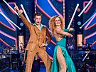 Oskar Hes a Kate�ina Bartun�k Hrstková ve StarDance XIII (26. �íjna 2024)