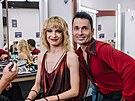 Lenka Nora Návorková a Ji�í Je�ek v zákulisí StarDance XIII (26. �íjna 2024)