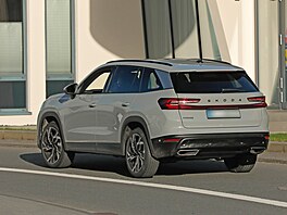 Prototyp �kody Kodiaq RS druhé generace p�i testech